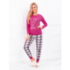Women's pyjamas ULR178 - dark pink