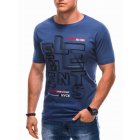 Men's t-shirt S1884 - dark blue