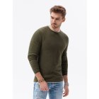 Men's sweater E121 - olive