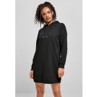 Urban Classics / Ladies Organic Oversized Terry Hoody Dress black